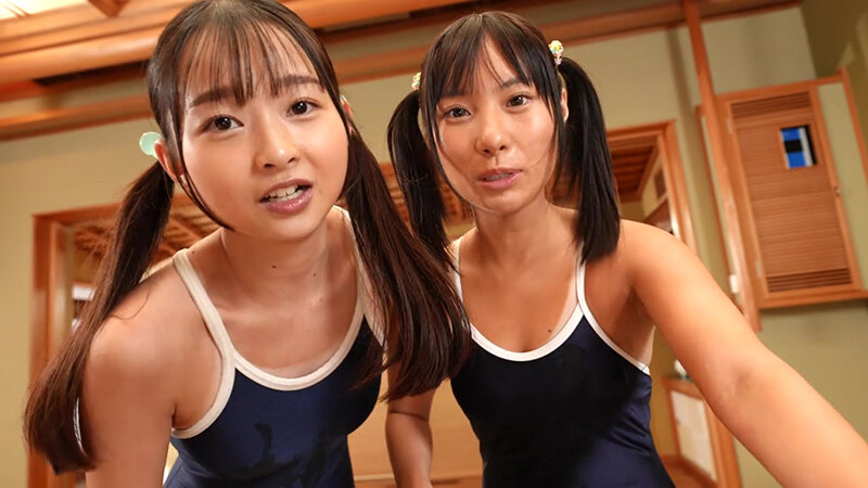 叔父を四六時中誘惑する日焼け姪っ子姉妹 望月つぼみ 松井日奈子 1枚目