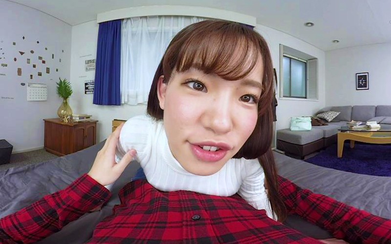 【VR】ノーカットVR お宅訪問!僕の家に双葉良香がやってきて超濃厚ラブラブセックスをしてくれた! 2枚目